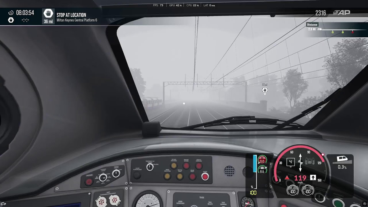 Train Sim World 5 - RTX4090 - UK Regions Avanti Line