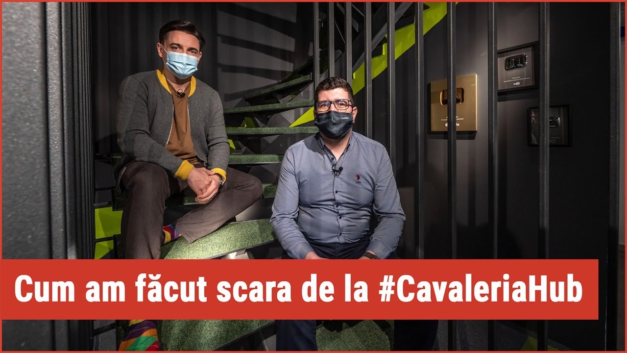Cum am făcut scara de la #CavaleriaHub - CaseBune.ro