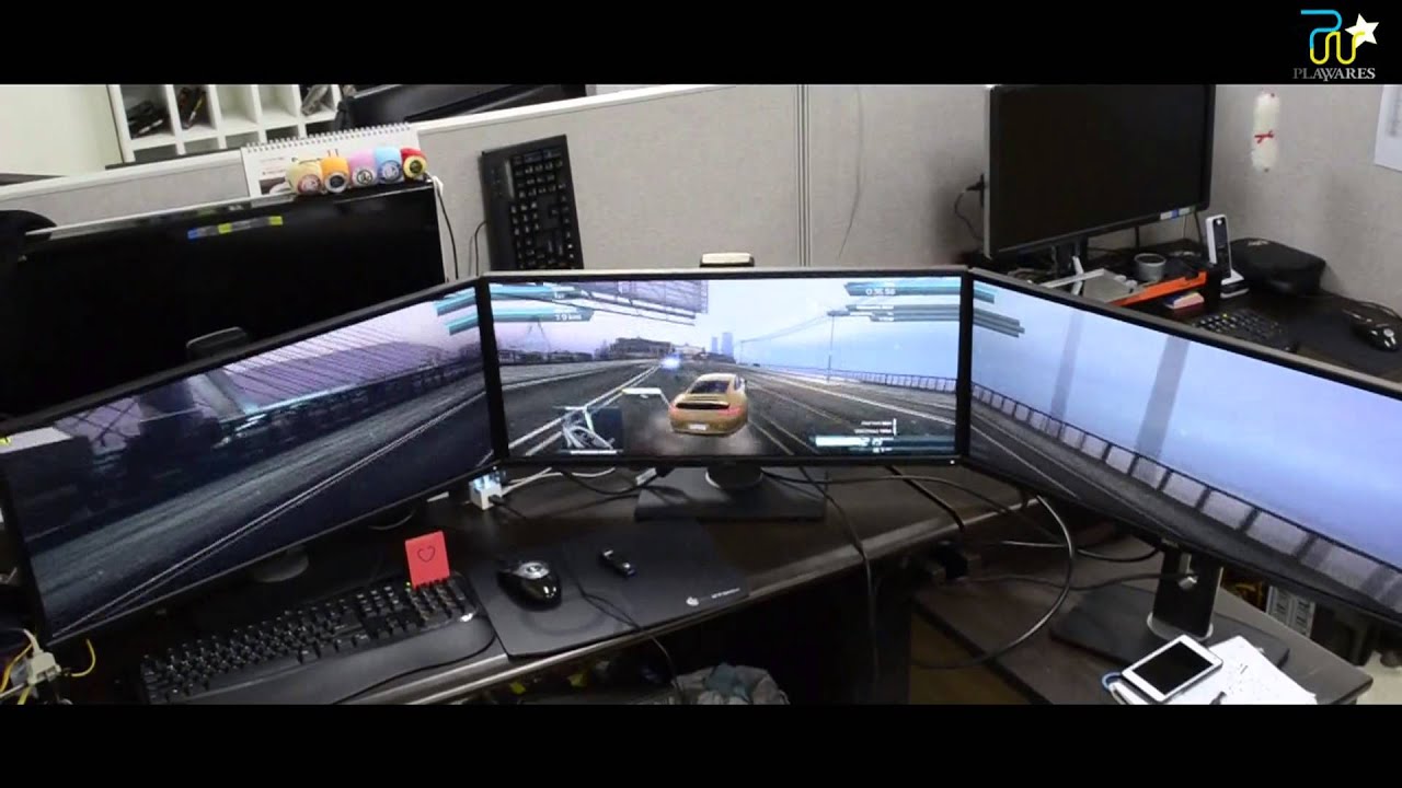 DELL UltraSharp U2913WM Triple Moniter