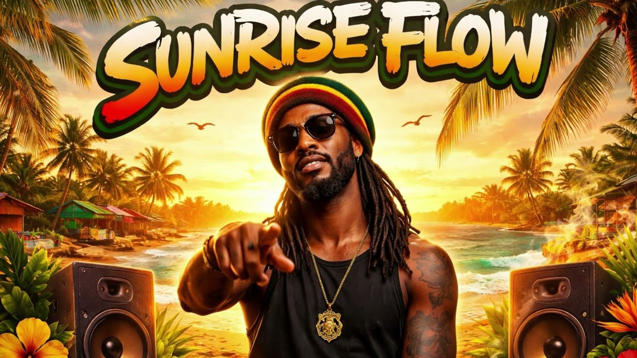 NorbAI - Sunrise Flow /Reggae Rap Chill Vibes 🌴🎧/(Official AI Music Video)