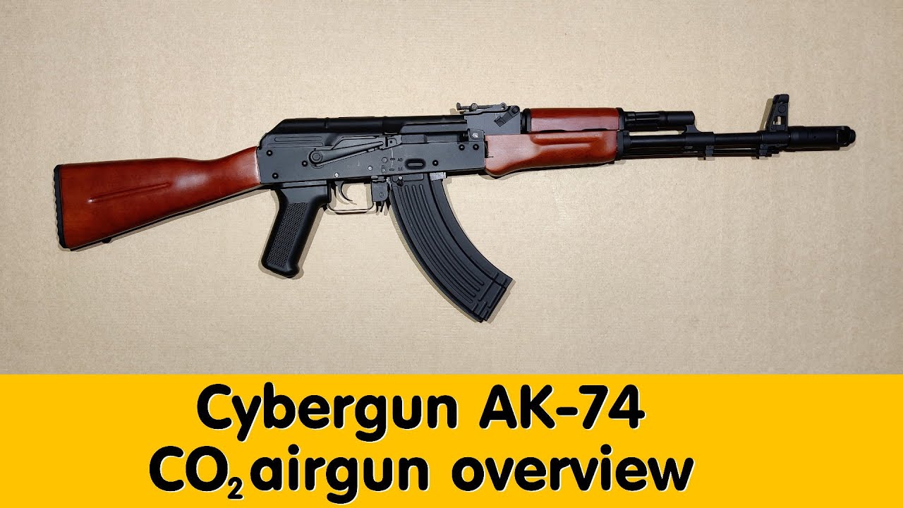 Cybergun AK-74 BB airgun overview.