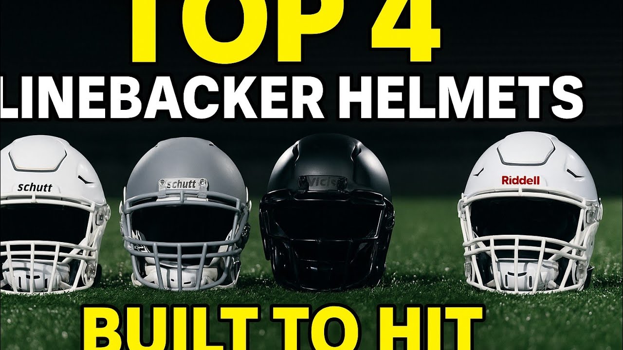 “TOP 4 Linebacker Helmets That Will SAVE YOUR HEAD in 2025! #1 Is Insane!”