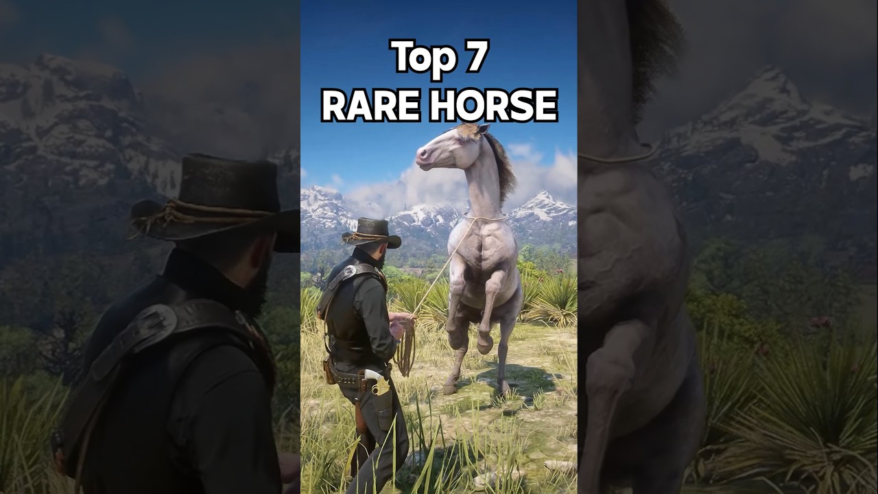 7 RARE Horse You Must OWN - RDR 2 #rdr2 #shorts