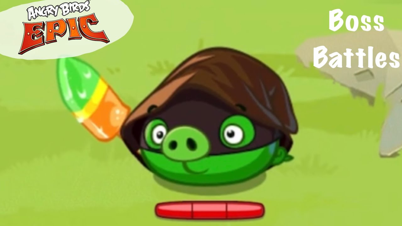 Angry Birds Epic Boss Battles — Matilda’s Garden: Monty
