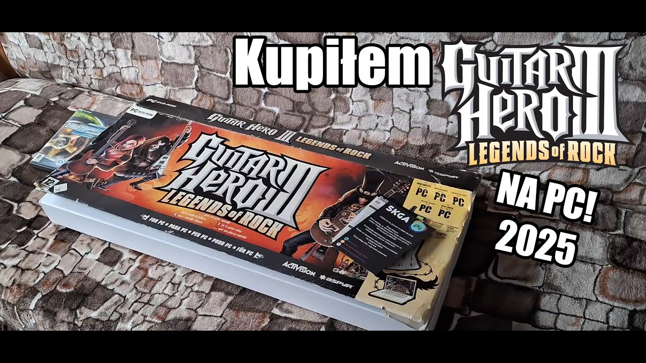 Kupiłem Guitar Hero III: Legends of Rock na PC w 2025! #RedOctane #gibson Explorer