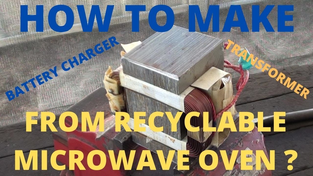 How To Make DIY Car Battery Charger's Transformer?