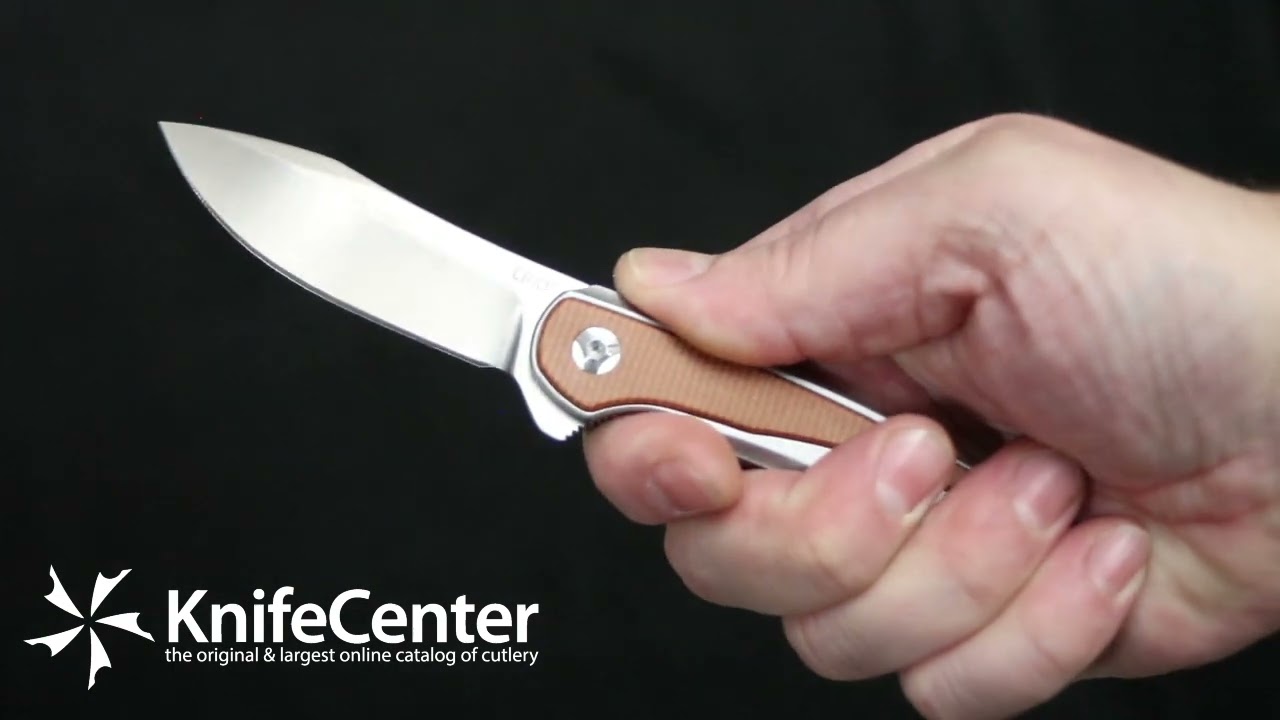 CRKT 6070 Pedro Buzetti Padawan Frame Lock Flipper Knife