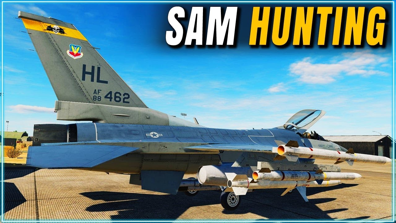 DCS World F-16 SEAD: Тренировка в режиме HAS