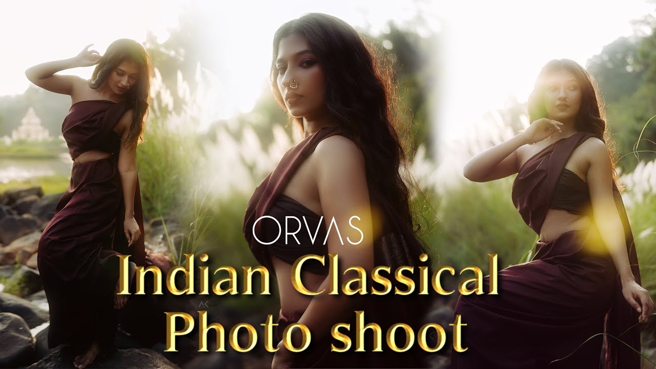 Indian Classical Natural light  Photo shoot  BTS Sony A7RV | Free Preset  #photoshoot #bts #sony