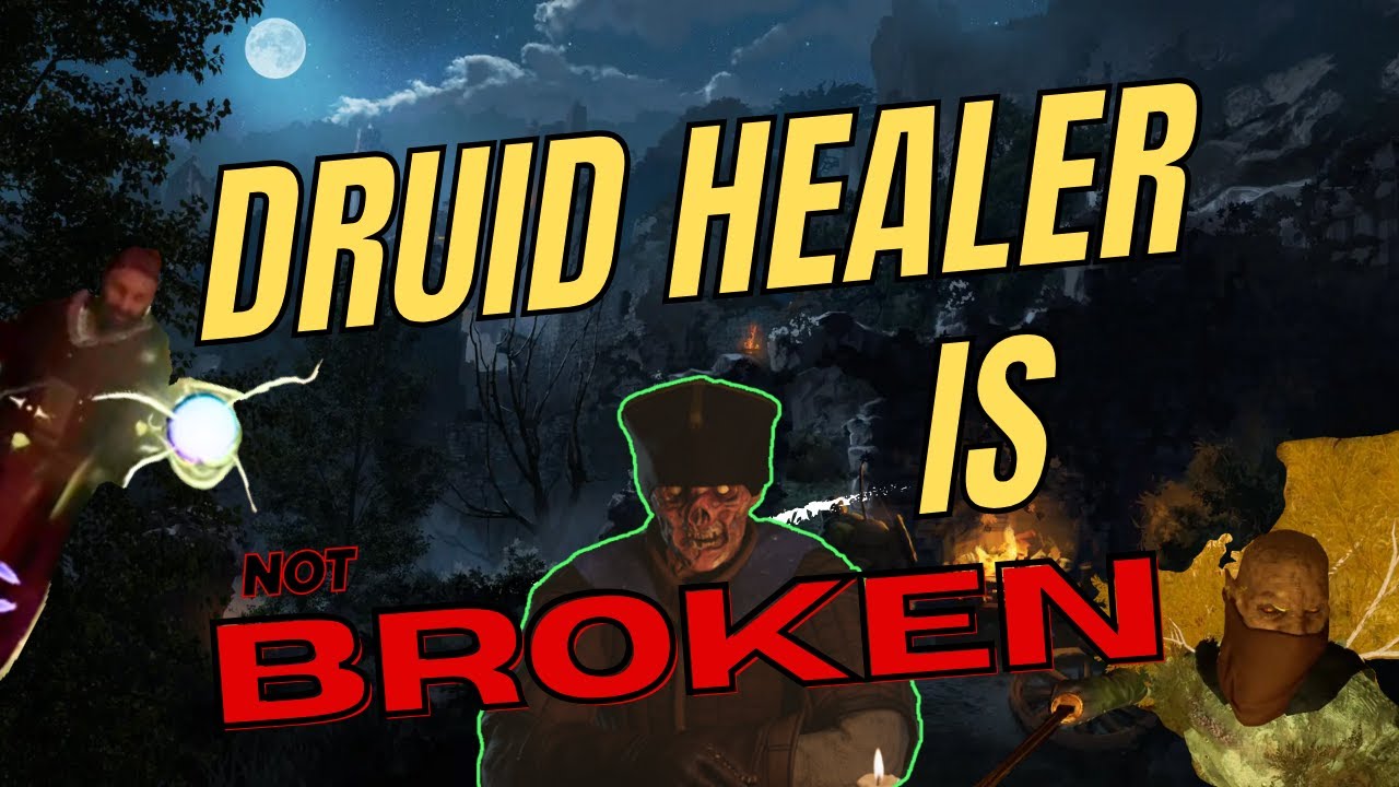 Healer Druid is the BEST Playstyle in Dark and Darker