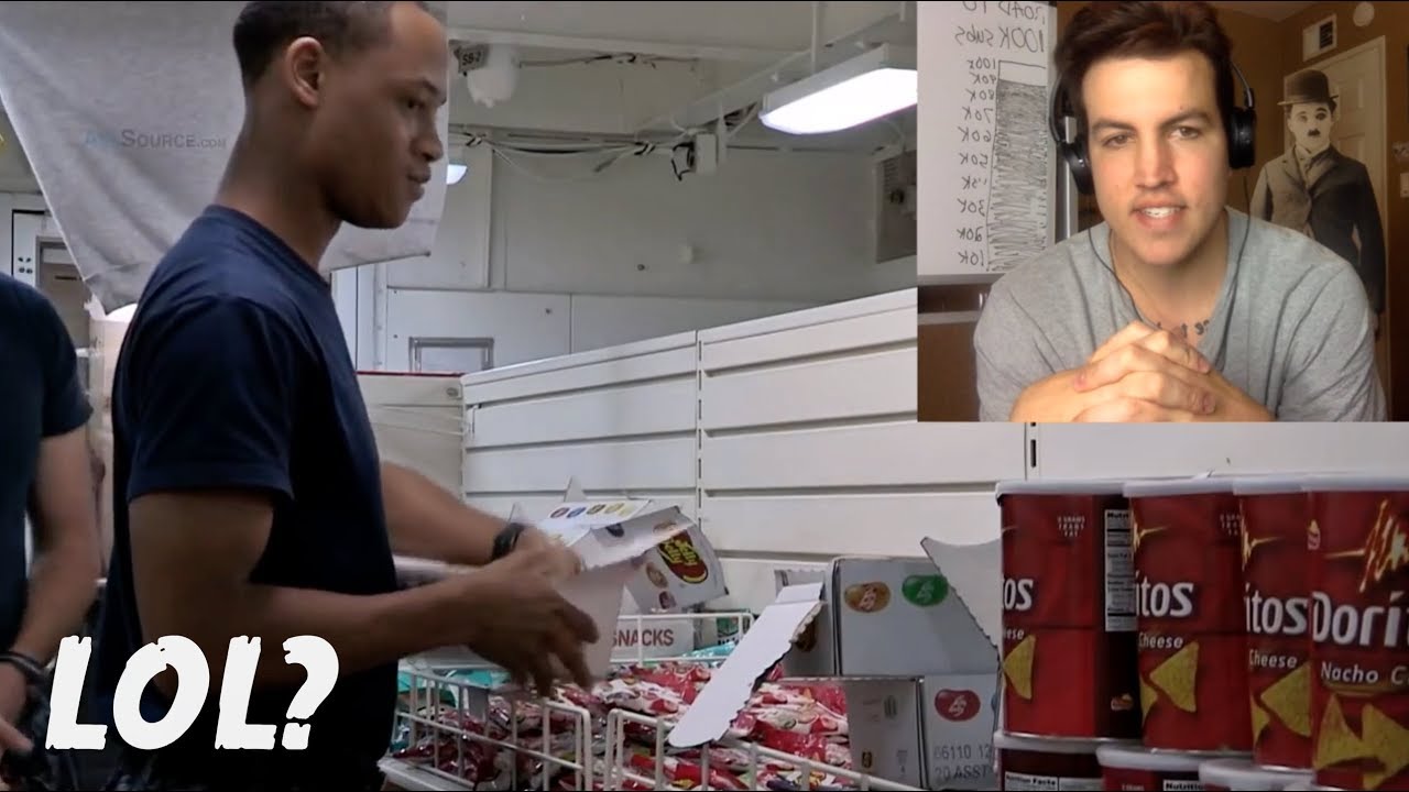 Grocery Shopping on an Aircraft Carrier - Navy Vet Reacts