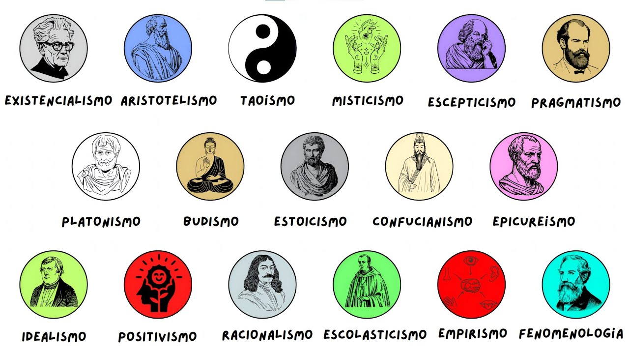 Todas las Filosof&iacute;as Explicadas en 12 Minutos