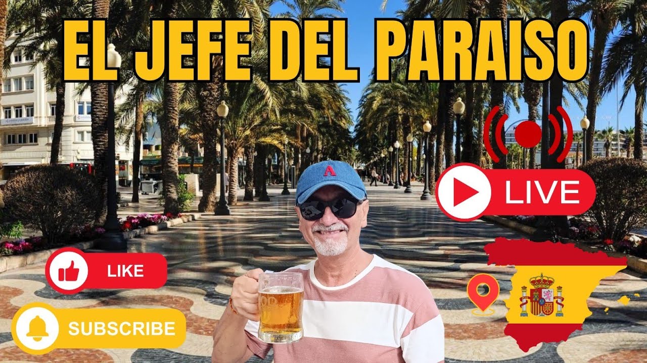 ¡El Jefe del Paraíso está emitiendo en directo!