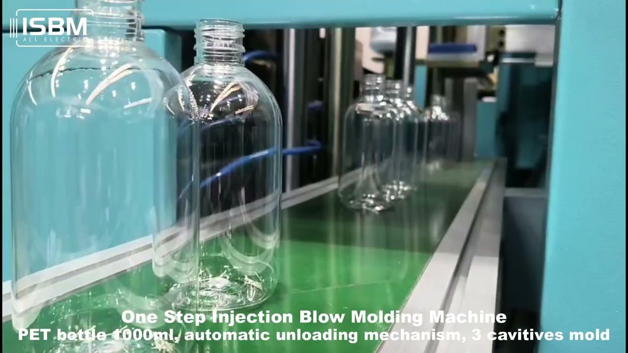 One Step Injection Blow Molding Machine For PET Bottle 1000ml - Single Stage Blow Moulding Machine