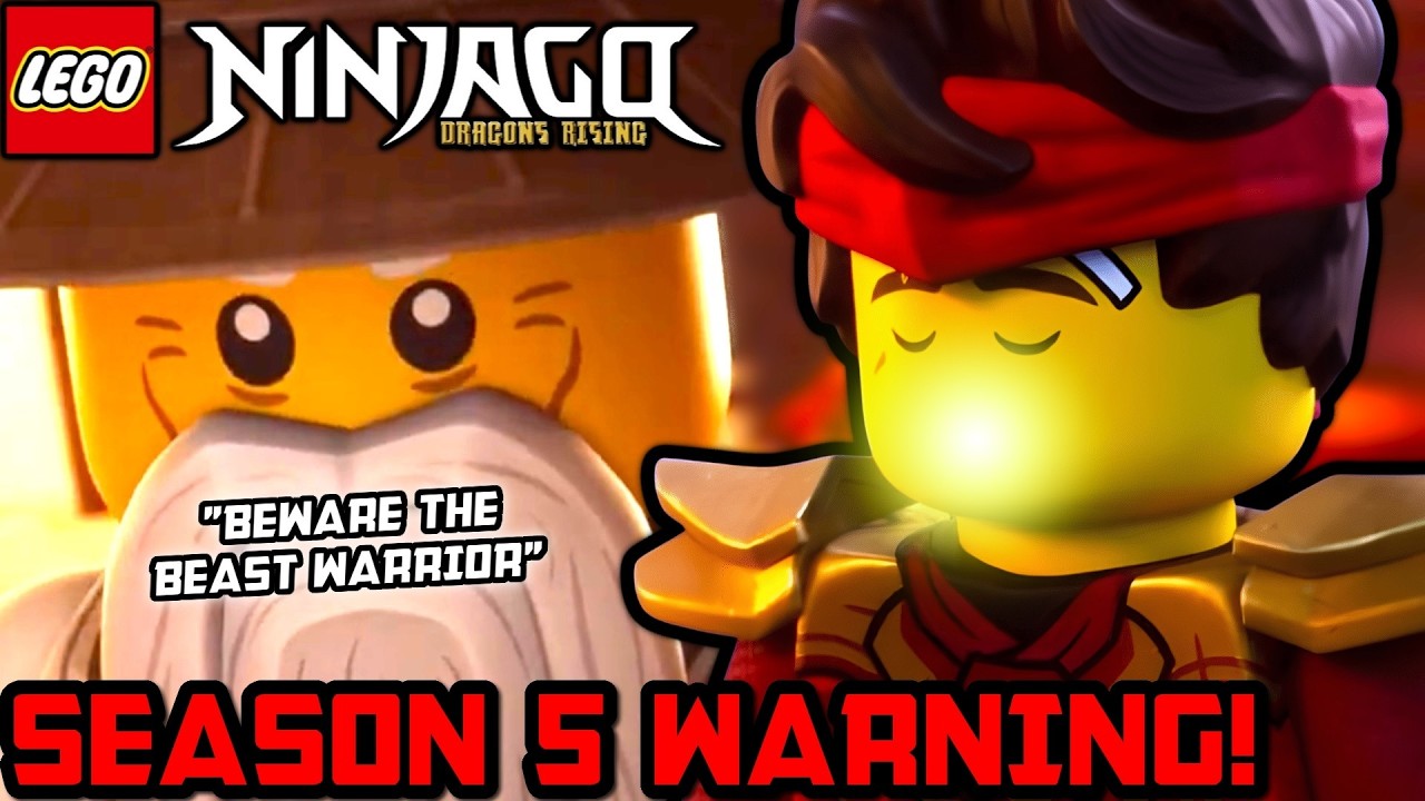 ЭТО было предупреждение о 5 сезоне! 😈 Теории и догадки о 5 сезоне Ninjago: Dragons Rising!