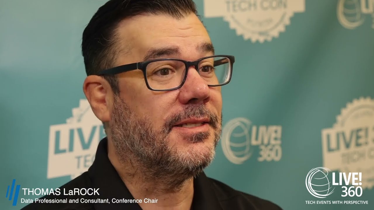 Live! 360 Tech Con - Thomas LaRock Speaker Interview