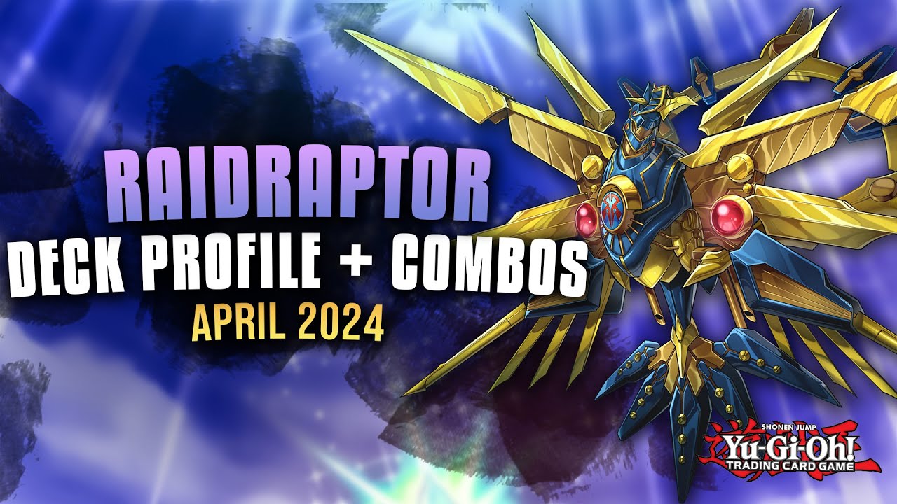 Yu-Gi-Oh! RAIDRAPTOR DECK PROFILE + COMBOS! (April 2024)