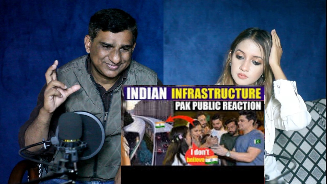 Pakistani Reacts to INDIAN INFRASTRUCTURE VIDEO | PAKISTANI PUBLIC SHOCKING REACTION