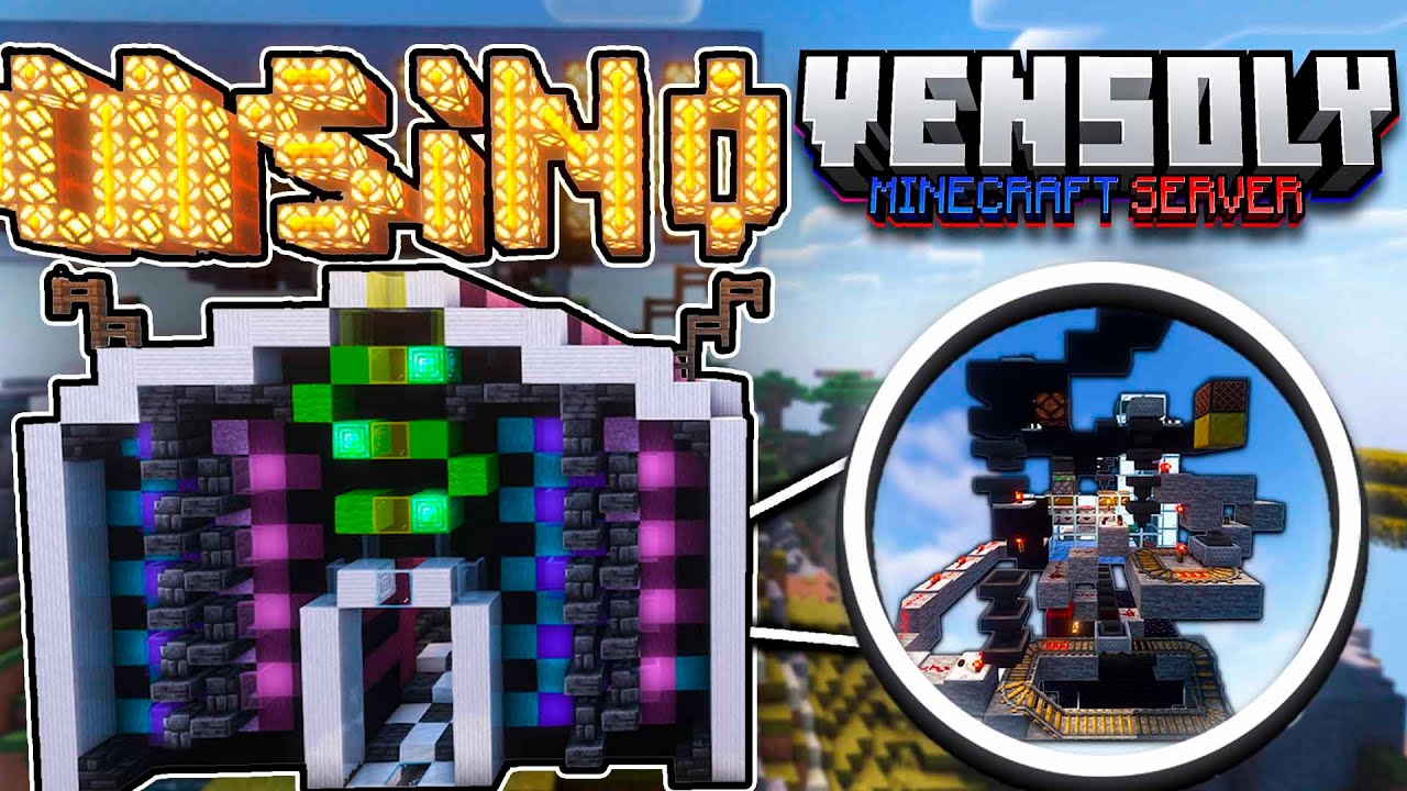Я построил КАЗИНО и ЗАСКАМИЛ игроков (почти) | Vensoly Minecraft | Выживание в майнкрафте