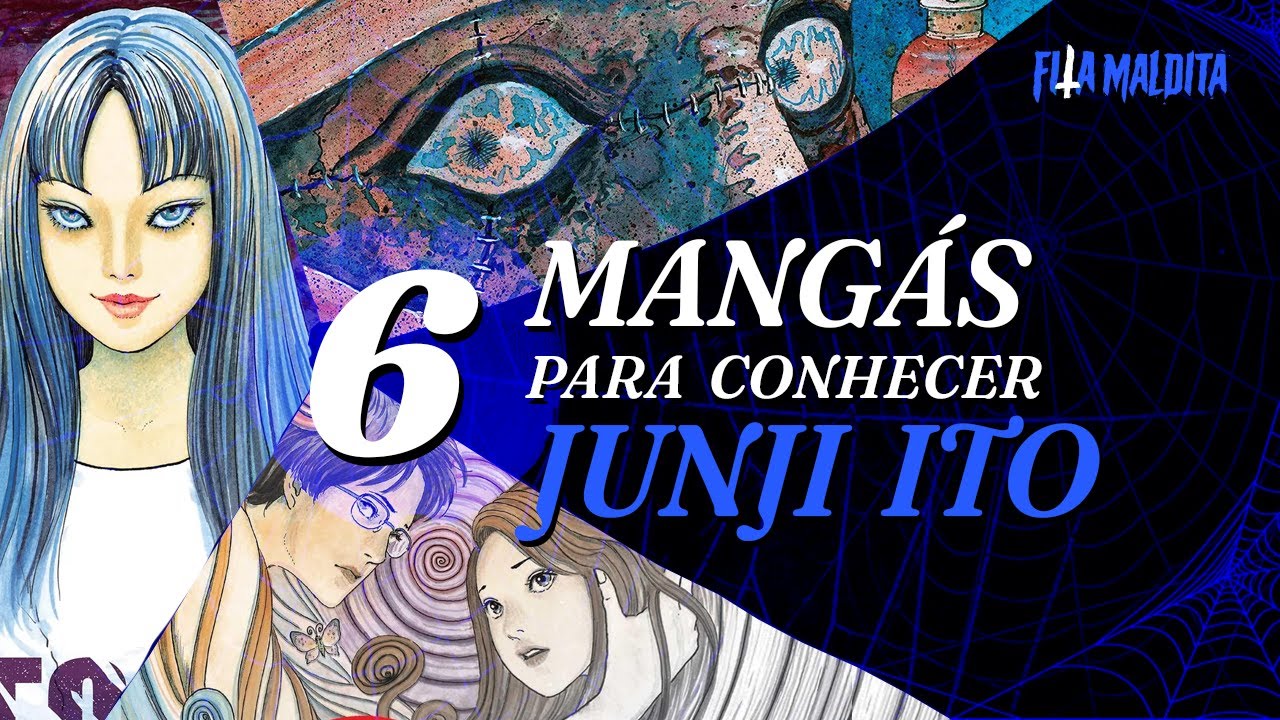 6 mangás para quem quer começar a ler as obras do JUNJI ITO