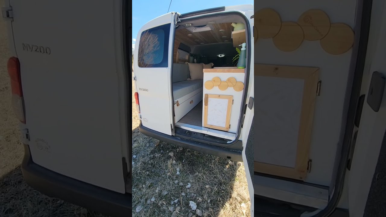 2015 Nissan NV200 camper van conversion by Vanaconda Customs