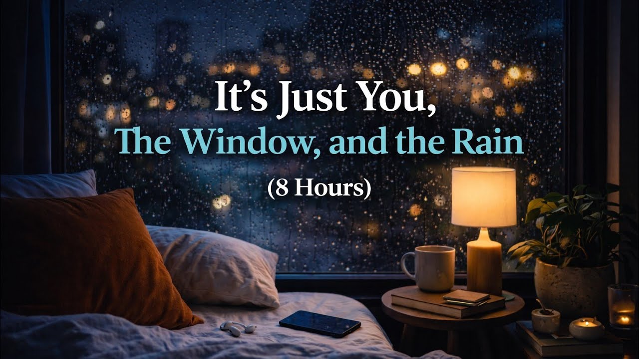 It’s Just You, The Window, and the Rain (8 Hours)