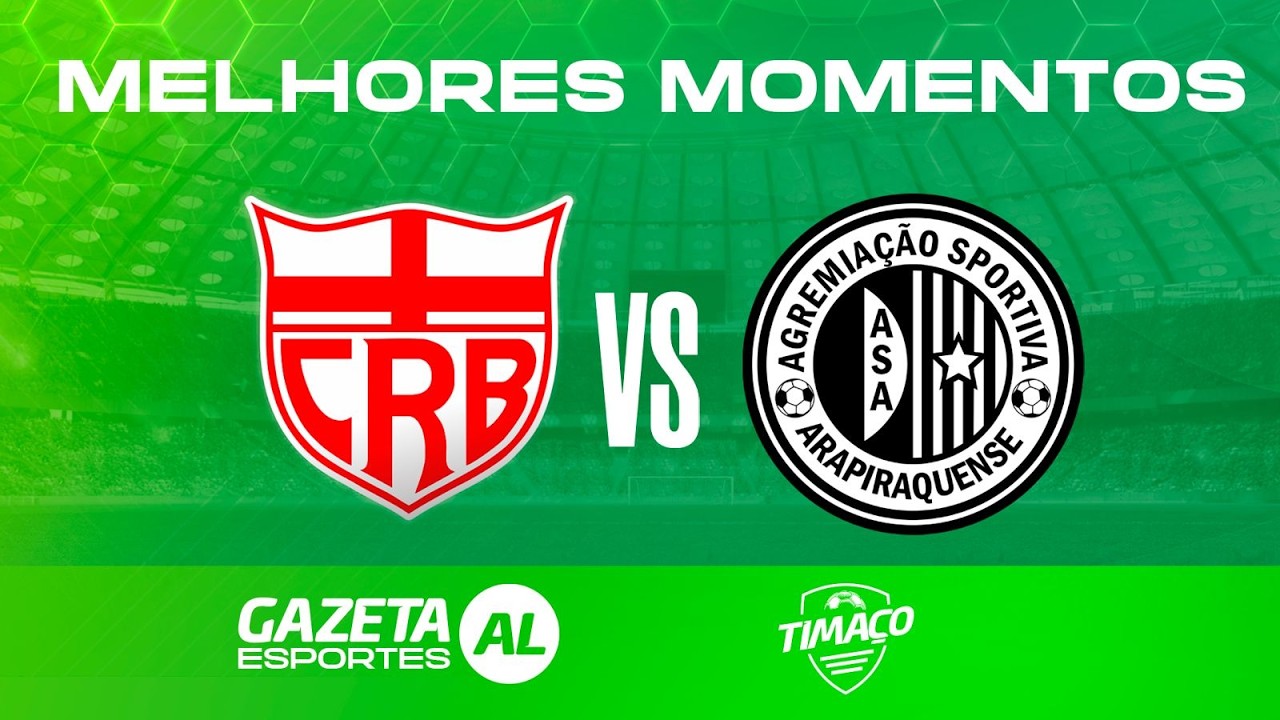 Melhores momentos CRB 3x0 ASA - Final do Alagoano 2026