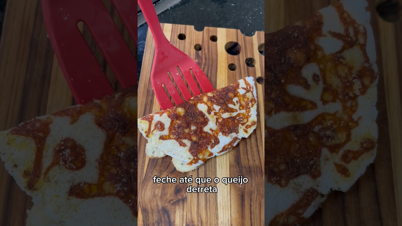 Café da manhã saudável! Tapiovo rendado recheado com banana e queijo / Lilian Chef 