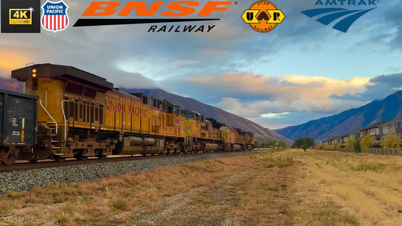 [4K] Fall Trains on the Provo Sub!