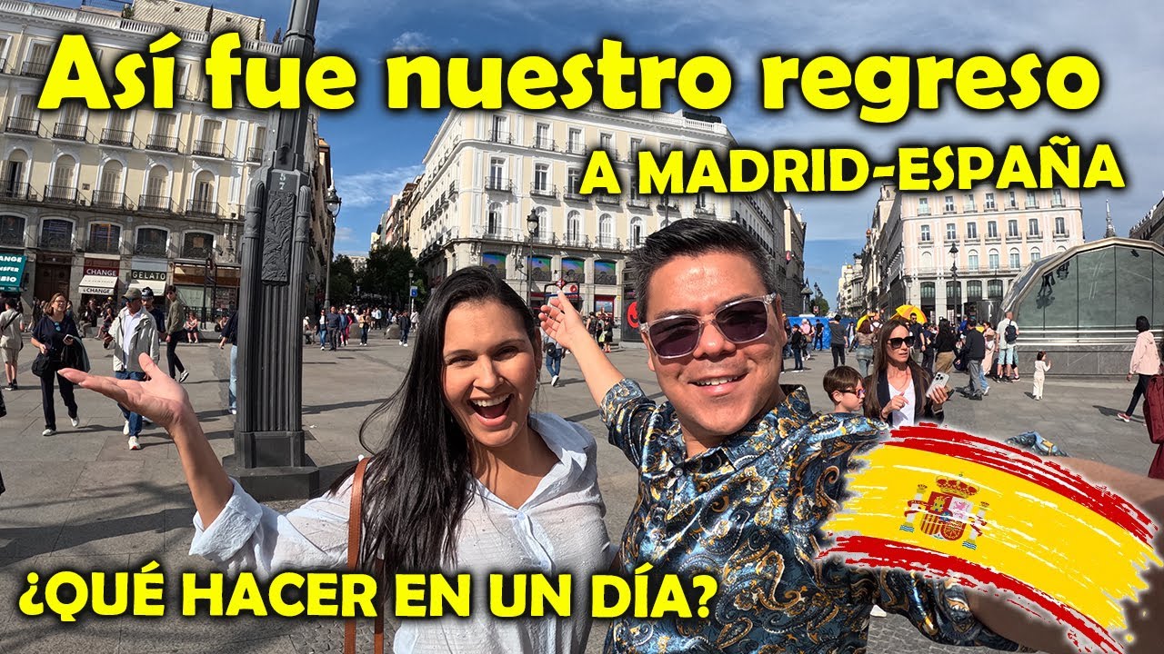 Así fue nuestro REGRESO A MADRID 🇪🇸 te contamos todo - Los Mapamundis 🌍
