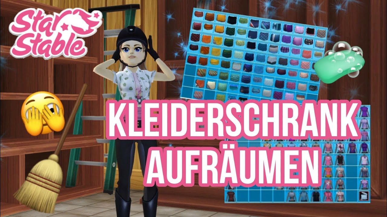 Ich RÄUME meinen KLEIDERSCHRANK auf🫣🧹 // Star Stable Online