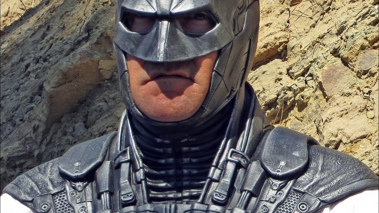 My Arkham Knight Latex Cowl Cowl Part 1