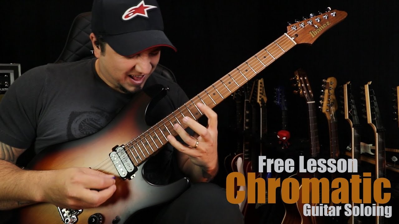 Chromatic Guitar Soloing  - Free Lessons
