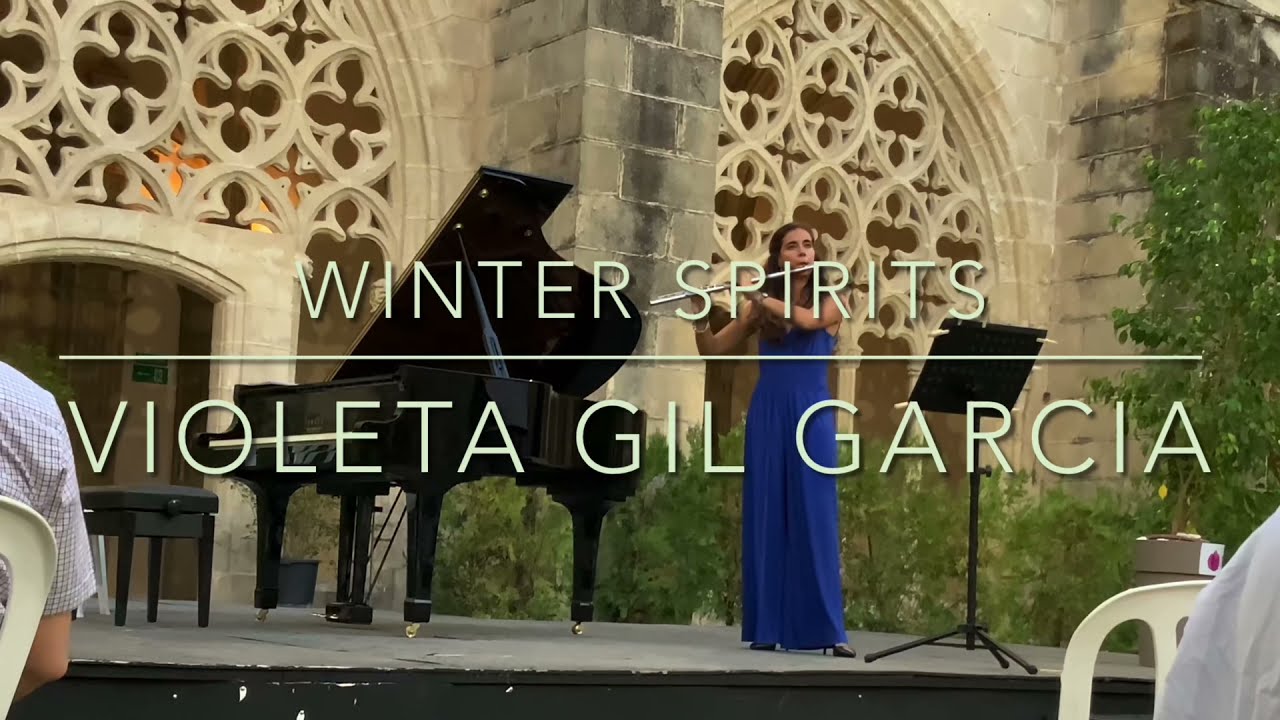 Winter Spirits-K.Hoover for Solo Flute (Violeta Gil Garcia) Live Concert