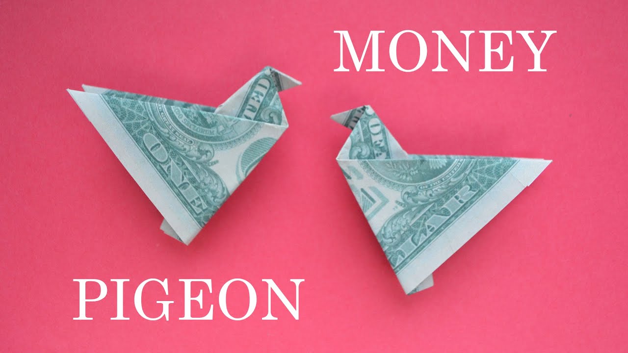 Easy MONEY PIGEON | Bird Dollar Origami | Tutorial DIY by NProkuda