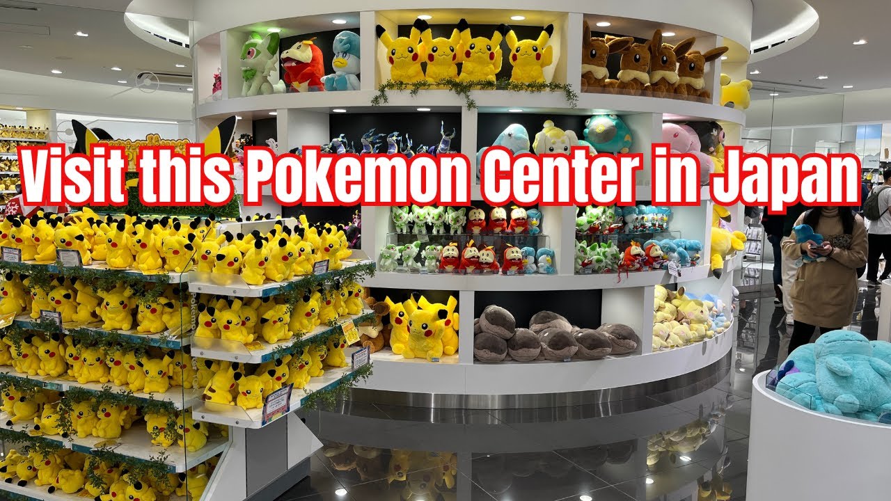 POKEMON CENTER Japan SUPER tour DECEMBER 2023 & Big Shopping Spree GIveaway [4K]