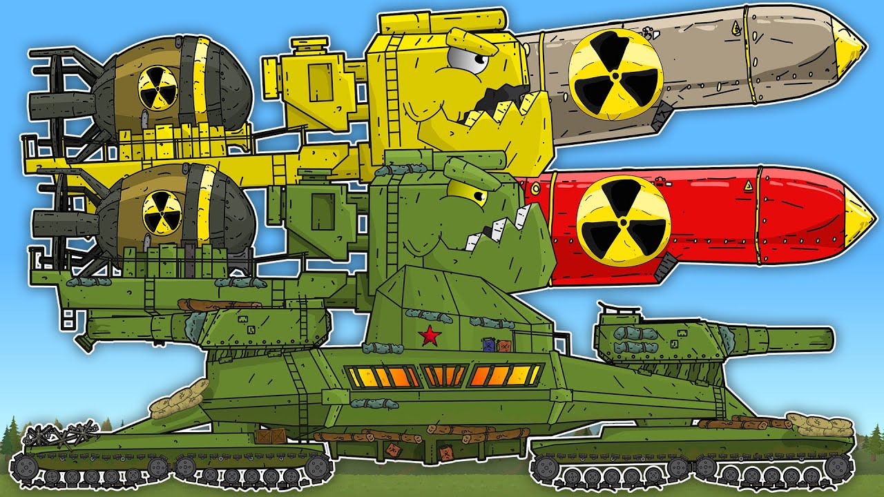 Побоище Гибридов Лучшие Битвы Всех Сезонов - Все Серии Мультики про танки