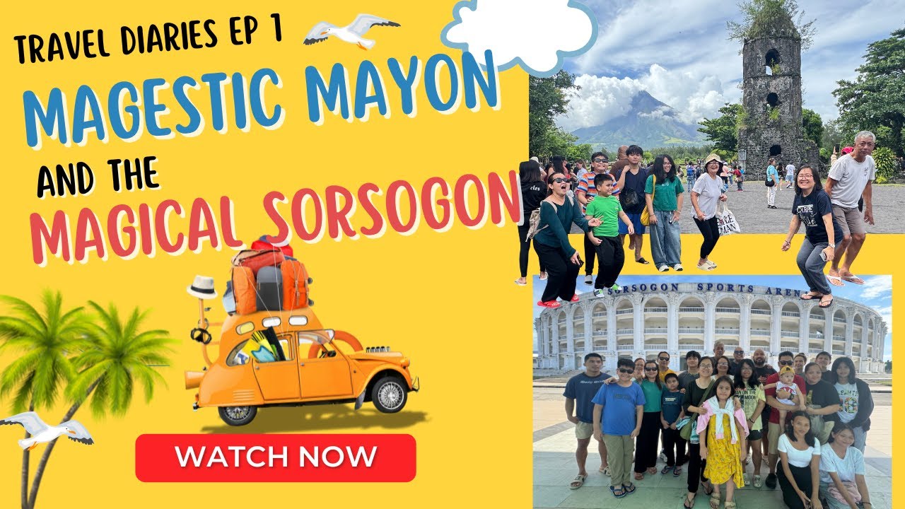 Byahe Diaries | Ep 1 - Magestic Mayon & the Magical Sorsogon | Studio Memorya
