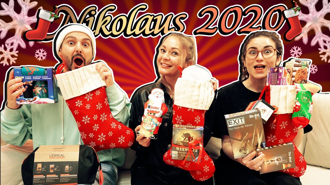 NIKOLAUS WAR BEI DANIA, KAAN & BIANCA! Mini Bescherung bei Spiel mit mir!