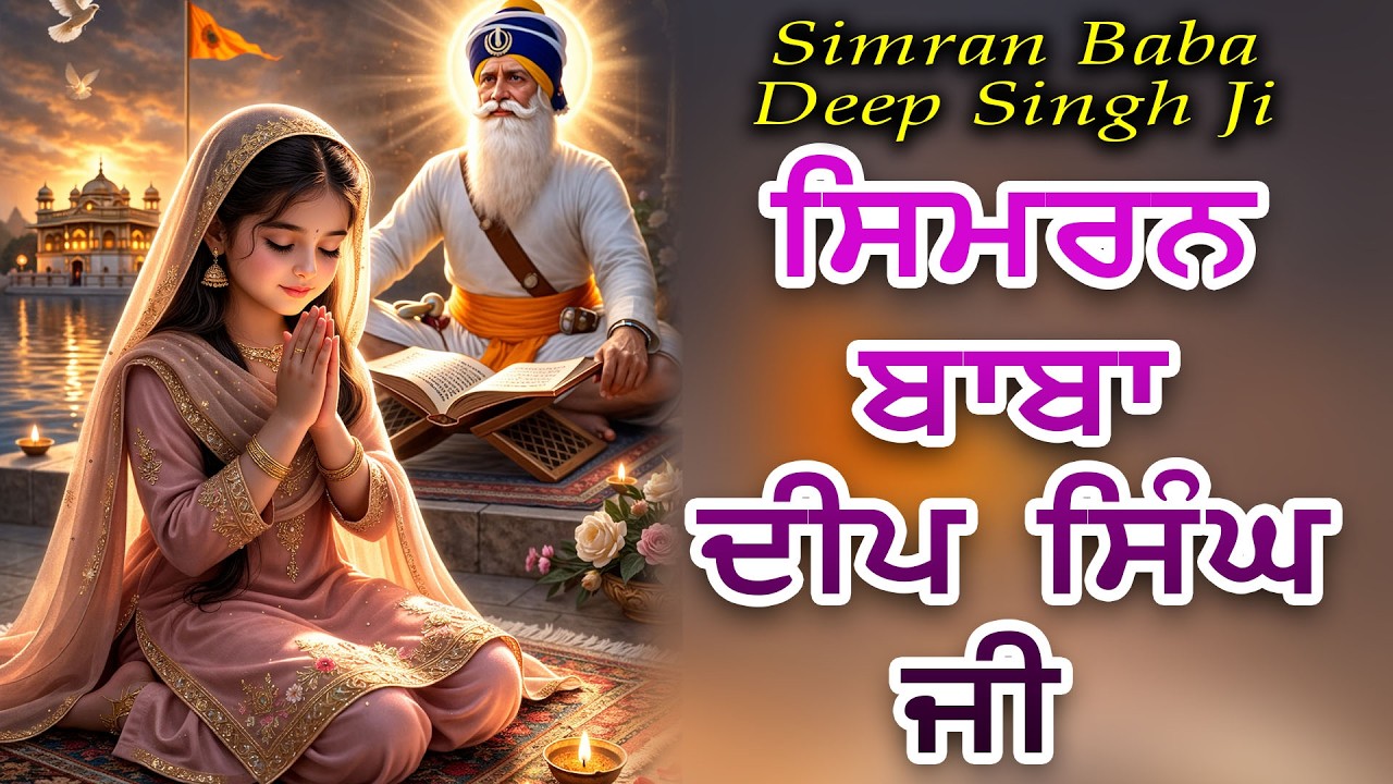 Dhan Dhan Baba Deep Singh Ji (ਸਿਮਰਨ ) | Nonstop Simran | Naam Simran | Simran Baba Deep Singh Ji