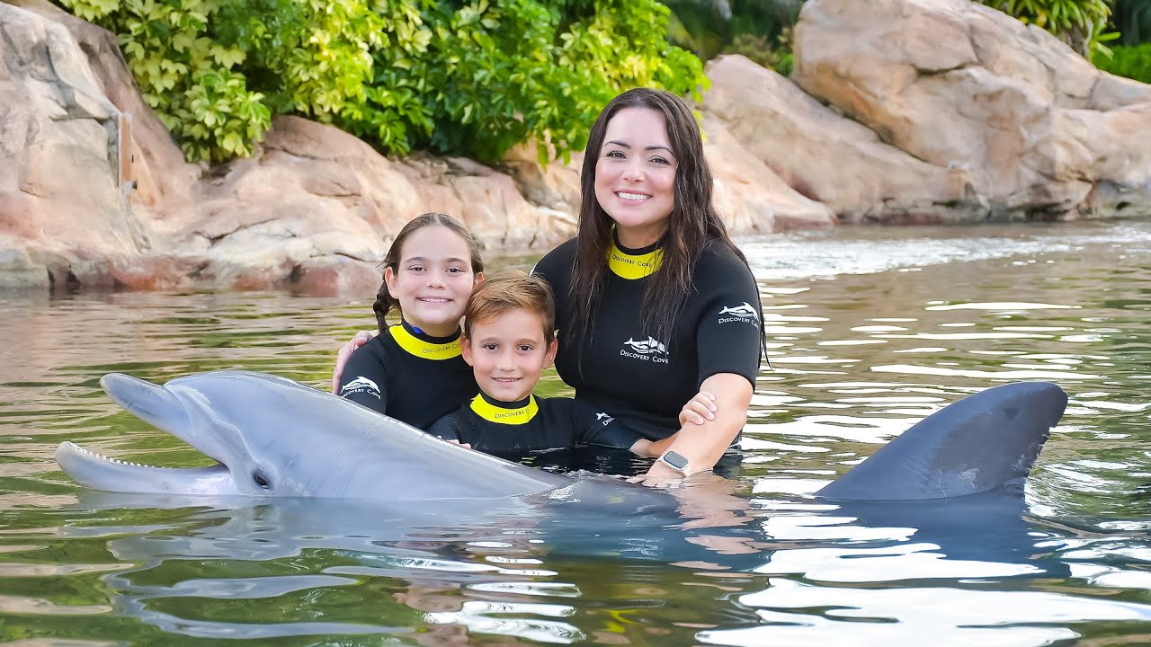 O PARQUE MAIS INCRÍVEL!! DISCOVERY COVE - FLÁVIA CALINA