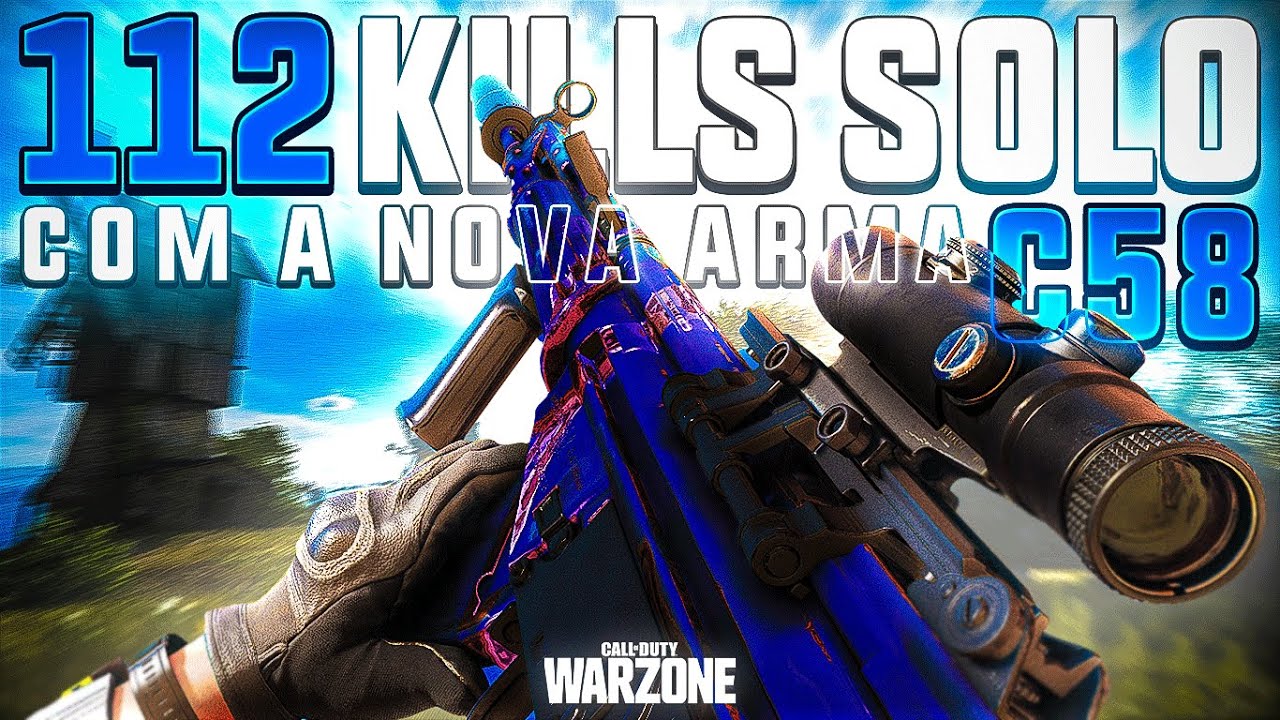 a NOVA ASSAULT me fez matar 100+ no WARZONE (C58 LOADOUT)