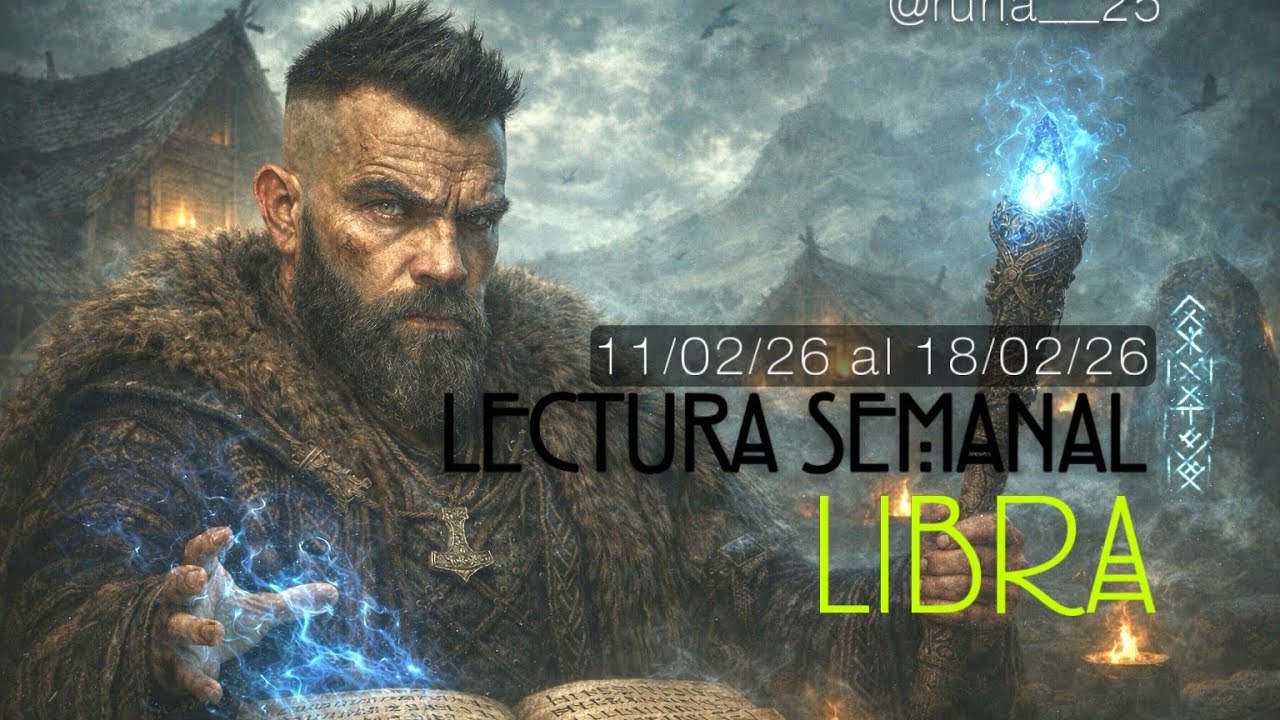 LIBRA ♎️ / LECTURA DE RUNAS SEMANAL 💪🏻 11 al 18 de Febrero 2026