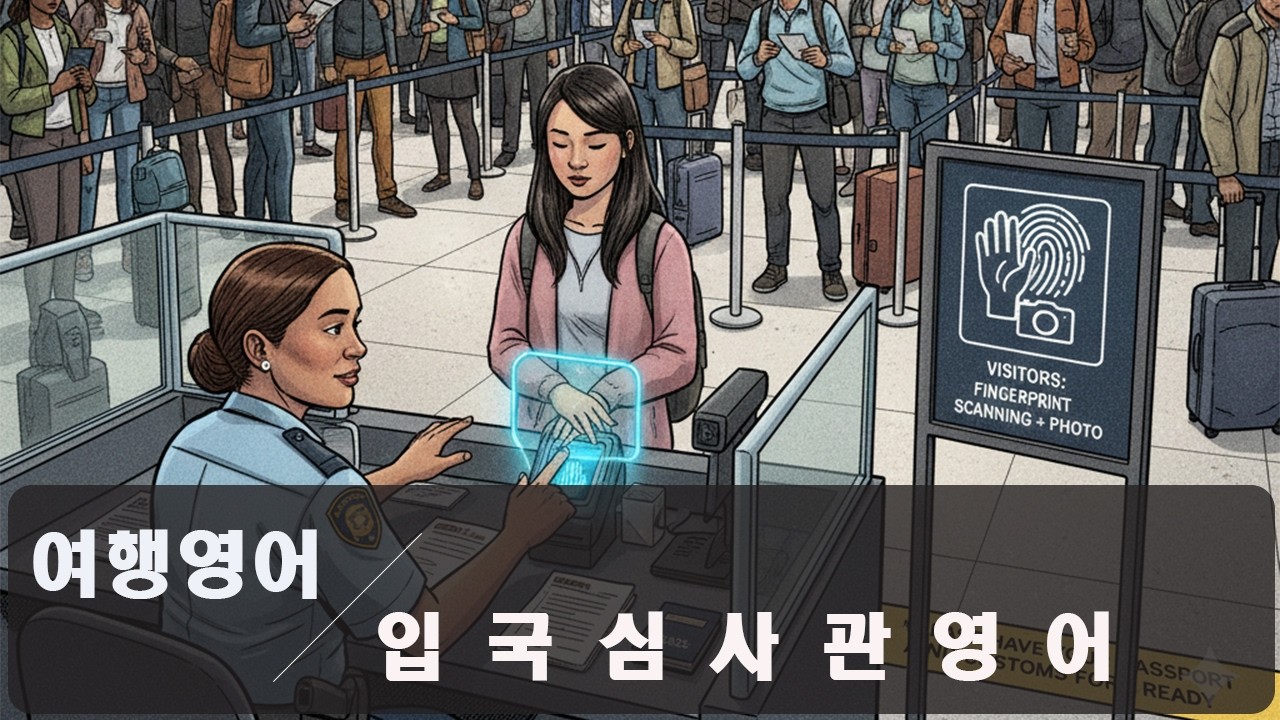 입국 심사 영어, 이것만 알면 끝! | Immigration English Guide