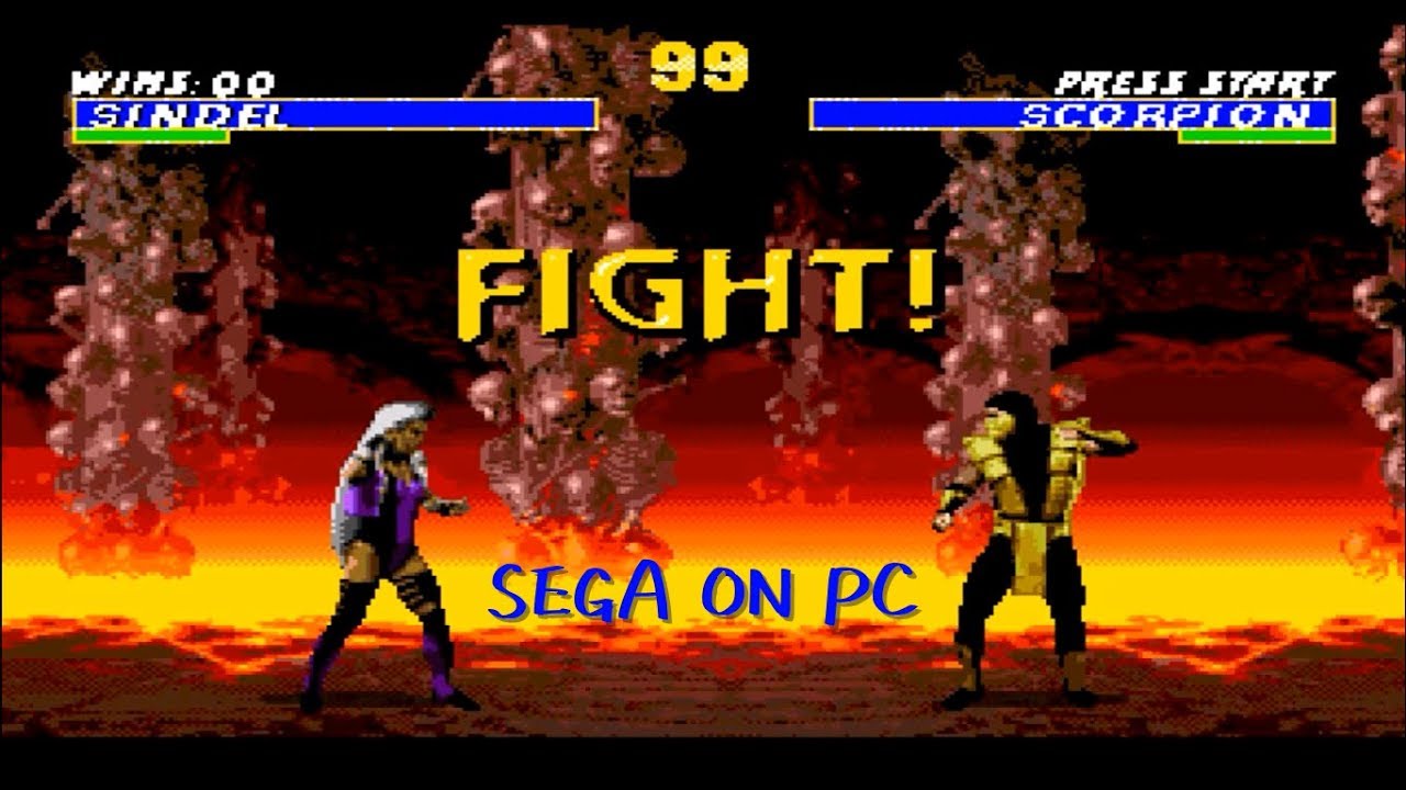 SEGA GENESIS FOR PC & MAC [ULTIMATE MORTAL KOMBAT 3]