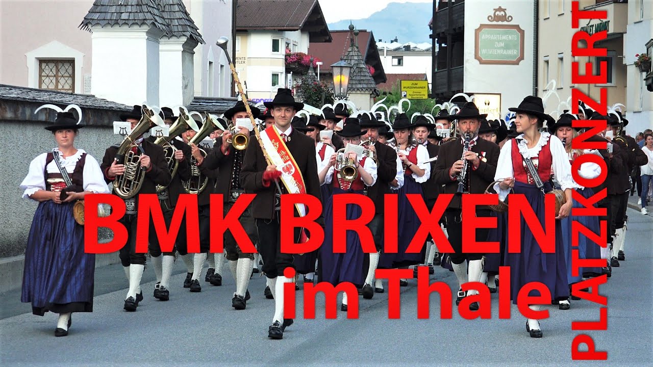 BMK Brixen im Thale - Einmarsch zum Platzkonzert