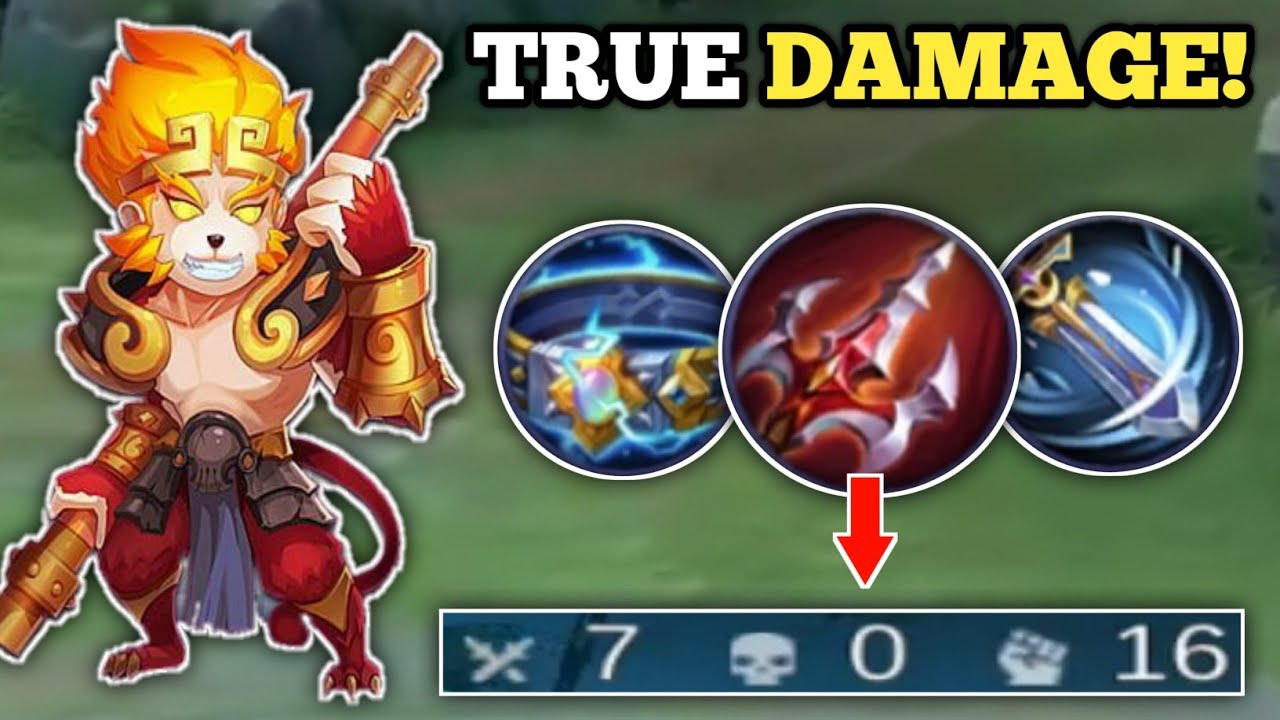 SUN TRIPLE TRUE DAMAGE 2026! (100% broken!🙉) SUN BEST BUILD AND EMBLEM -MLBB