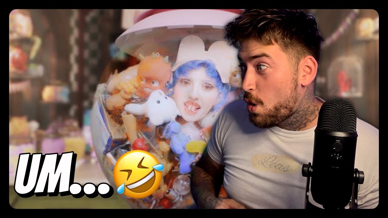 WELL... Ashnikko - Sticky Fingers (Official Visualiser) REACTION!! 