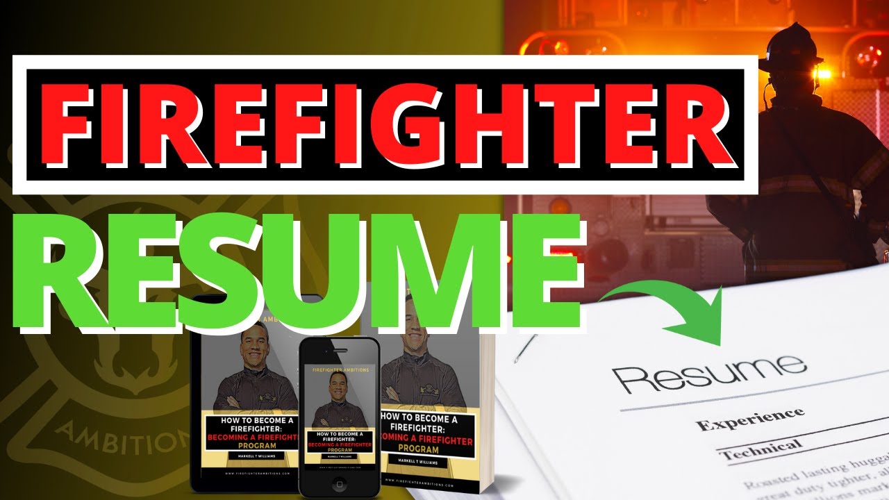 Preparing A Resume Portfolio That Can Help You Land A Firefighter Job
