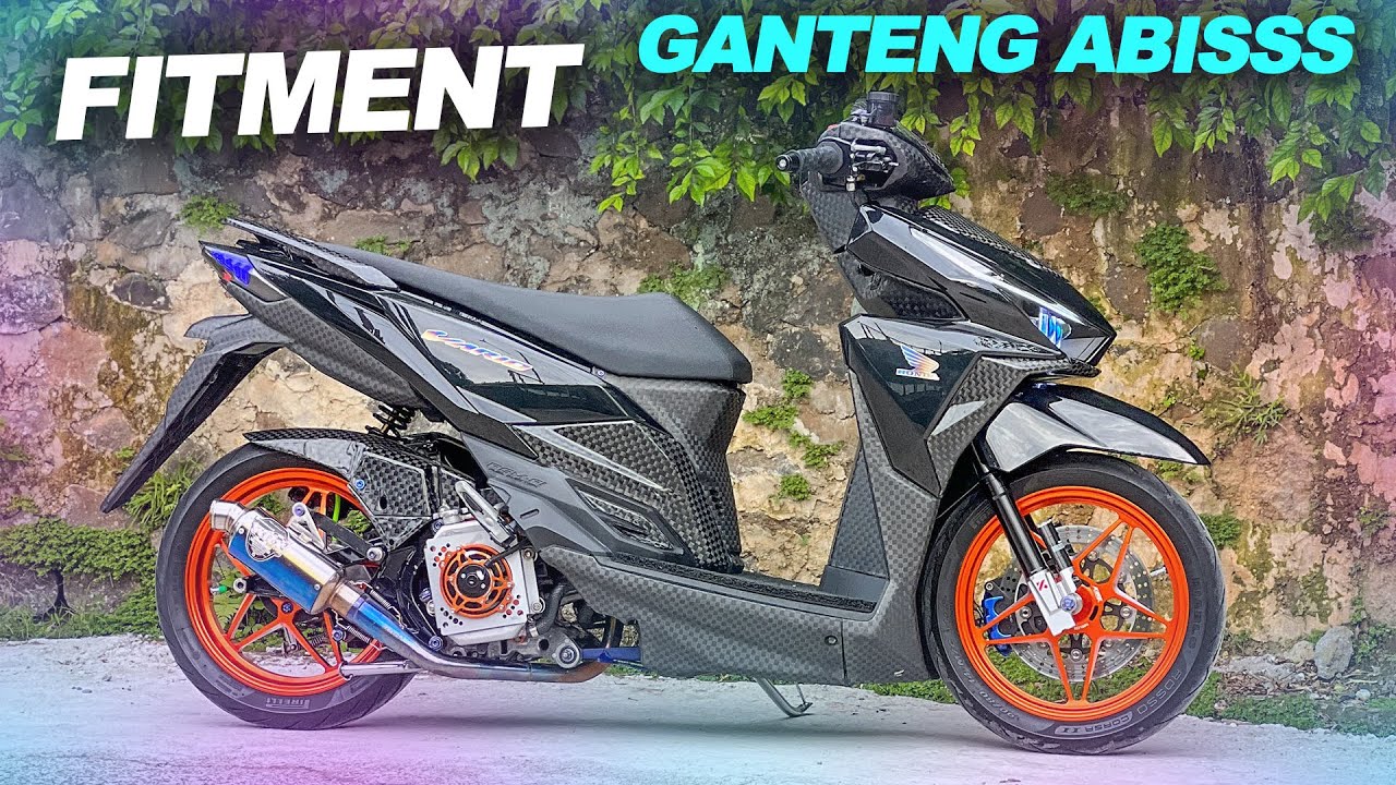 AKHIRNYAA VARIO VATRICK PASANG MOUNTING 5CM INI DIA YANG DI NANTI NANTI !!